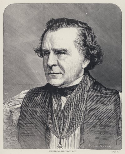 Samuel Wilberforce, DD (gravür) by English School