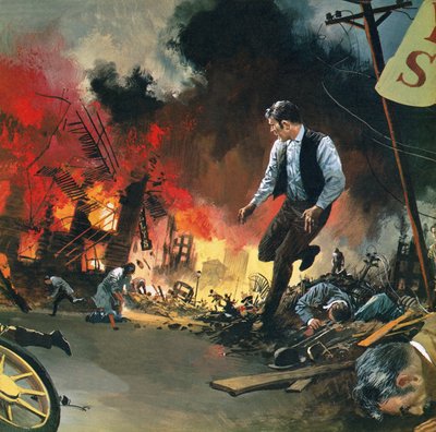 18 Nisan 1906 San Francisco depremi by English School
