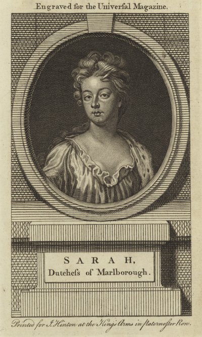 Sarah, Marlborough Düşesi by English School
