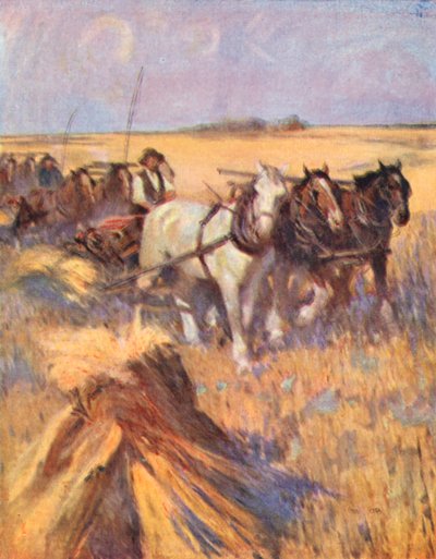 Saskatchewan, modern İskoç kendi ciltleyicisinde (renkli taş baskı) by English School
