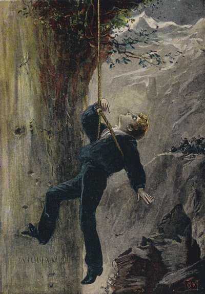 Kaydedildi. Elihu Burritt (renkli lito) tarafından The Natural Bridge veya One Niche the Highest