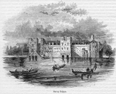 Savoy Sarayı, 1661 by English School