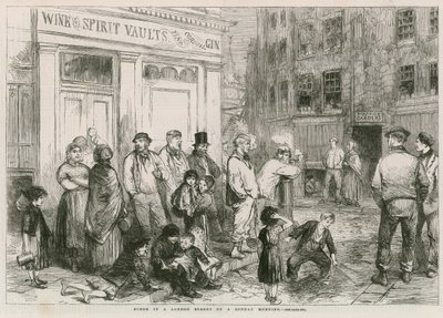 Bir Pazar Sabahı Londra Caddesinde Bir Sahne by English School