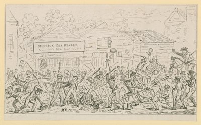 Londra yaşam sahnesi by English School