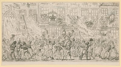 Londra yaşam sahnesi by English School