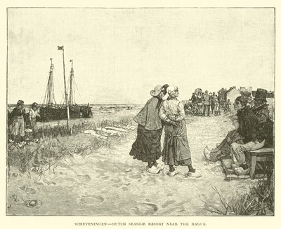 Scheveningen, Lahey yakınlarındaki Hollanda sahil beldesi by English School