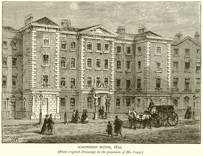 Schomberg Evi, 1820 by English School