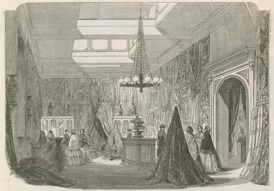 Schomberg House, Pall Mall - şal reyonu by English School