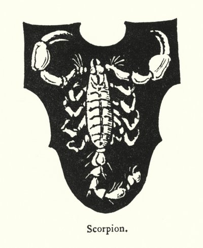 Akrep (gravür) by English School