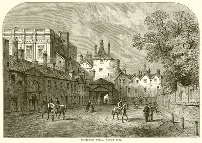 Scotland Yard, yaklaşık 1720 by English School