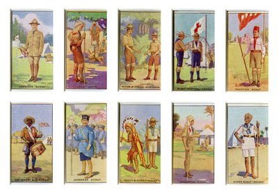 Dünyanın dört bir yanından izciler, 1923 by English School