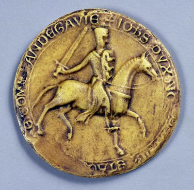 Kral John Mührü (1167-1216) 1200 by English School