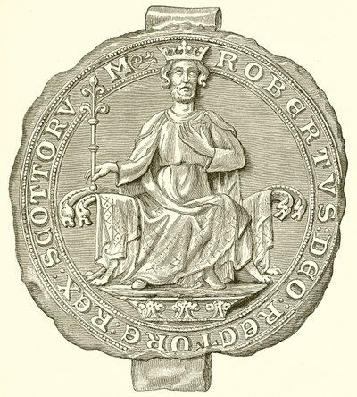 İskoç Kralı Robert Bruce'un Mührü by English School