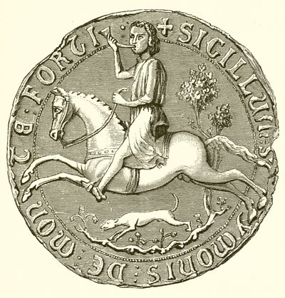 Simon de Montfort'un Mührü by English School