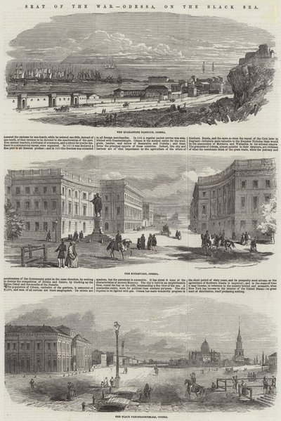 Savaşın Koltuğu, Odessa, Karadeniz