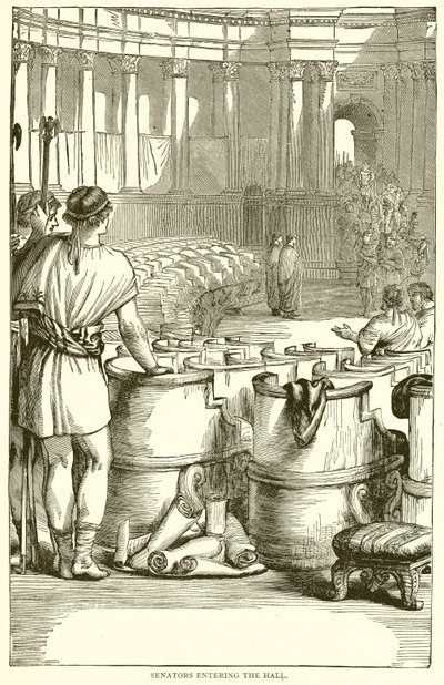 Salona giren senatörler by English School