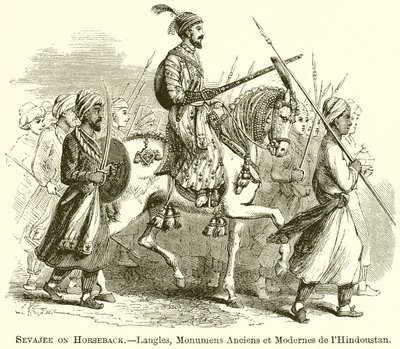 At Sırtında Sevajee - Langles, Hindustan