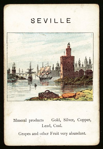 Sevilla (renkli taş) by English School