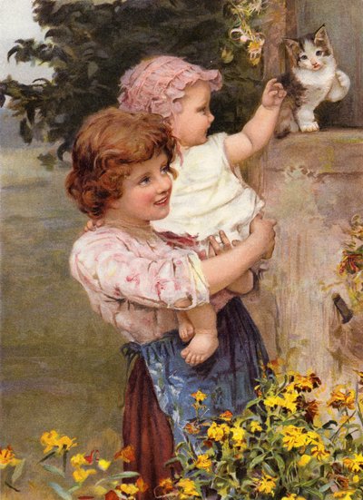 "El sıkışmak!" (kromolito) by English School