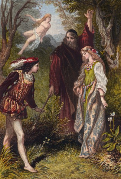 Shakespeare, Fırtına, I. Perde, 2. Sahne by English School