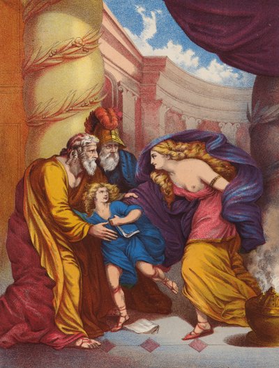 Shakespeare: Titus Andronicus (chromolitho) by English School