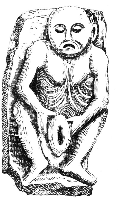 Sheela-na-Gig, County Cavan, İrlanda