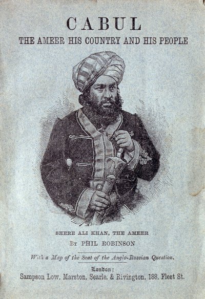 Shere Ali Khan, Afganistan Emiri, 1878 by English School