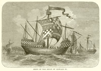 Edward IV Saltanatının Gemisi by English School