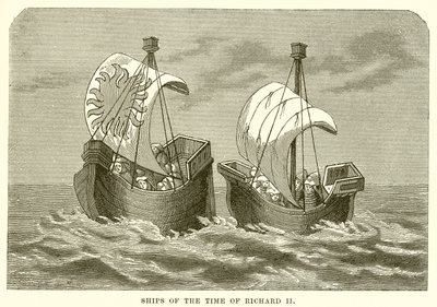 II. Richard Zamanının Gemisi by English School
