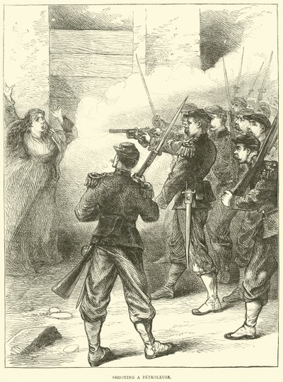 Petrole ateş etmek, Mayıs 1871 by English School
