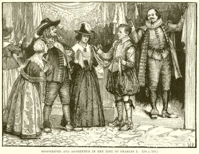 Charles I Zamanında Esnaf ve Çırak by English School