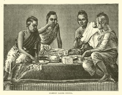 Siyam bayanlar yemek by English School