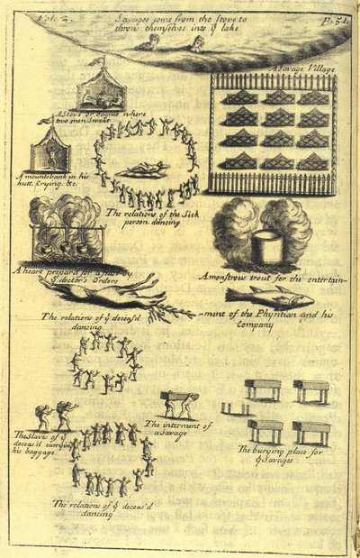 Hastalık ve ölüm ritüelleri, 1703 by English School