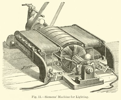 Aydınlatma için Siemens Makinası by English School