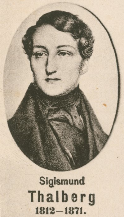 Sigismund Thalberg (gravür) by English School