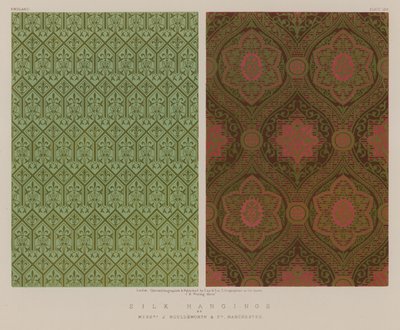 İpek Askılar, Messrs J Houldsworth and Co, Manchester by English School