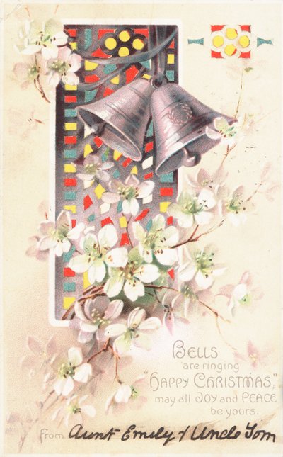 Gümüş Çanlar, Noel Kartı by English School