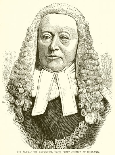 Sir Alexander Cockburn, İngiltere