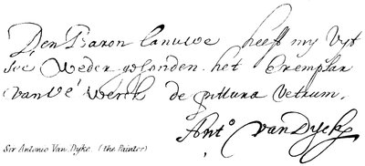 Sir Antonio Van Dyke, (Ressam) by English School