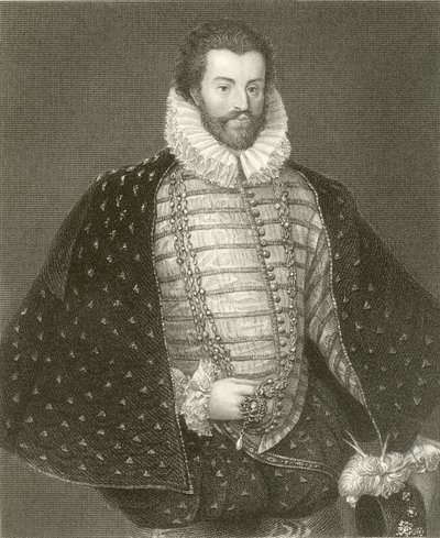 Sör Christopher Hatton by English School