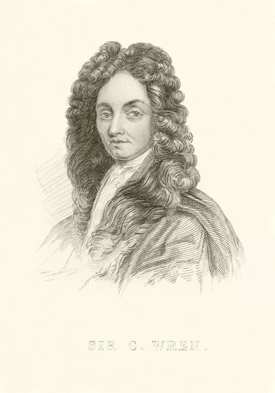 Sör Christopher Wren by English School