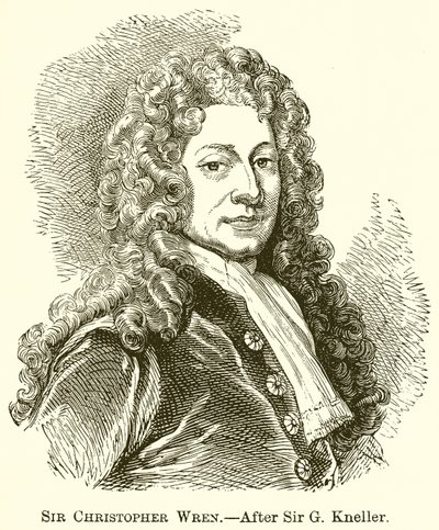 Sör Christopher Wren by English School