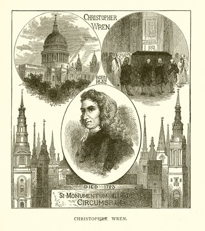 Sör Christopher Wren by English School