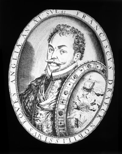 Sir Francis Drake (gravür) by English School