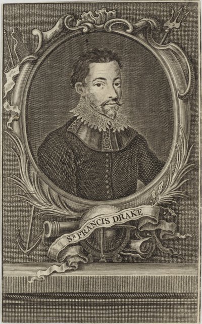Sör Francis Drake by English School