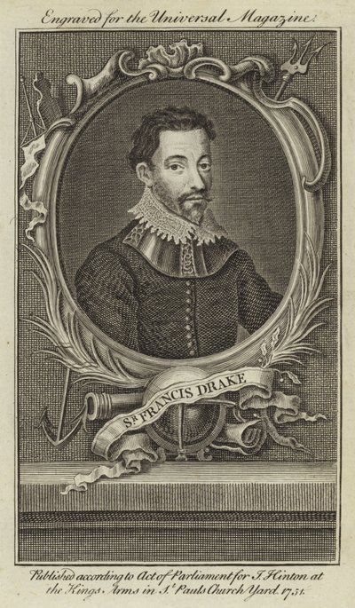 Sör Francis Drake by English School