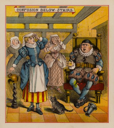 Sir Francis Drake ve Goblinleri (renkli taş) by English School