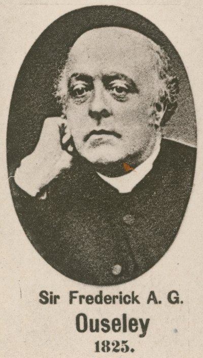 Sir Frederick Ouseley (gravür) by English School
