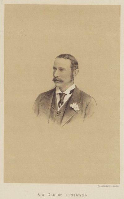 Sir George Chetwynd (taş) by English School