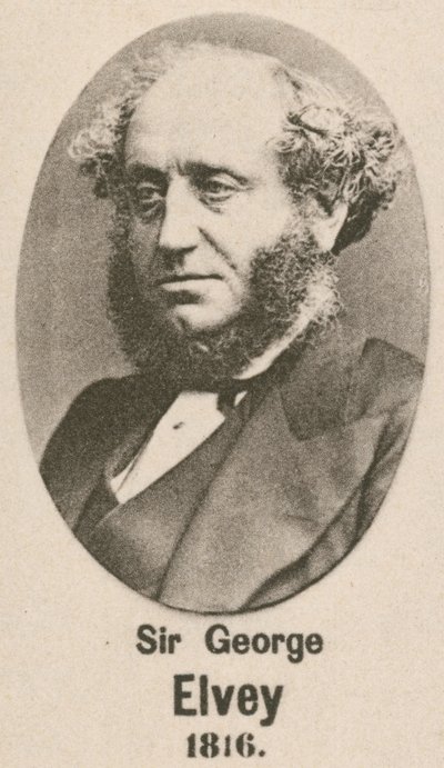 Sir George Elvey (gravür) by English School